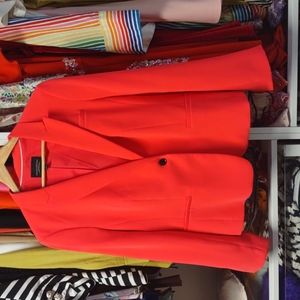 Pink banana republic blazer size 16